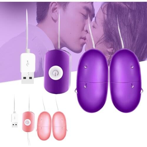 Female Masturbation Device Vibrating Egg Induction Resonance USB Charging Portable Mute Massage Stick Adult Toys A7