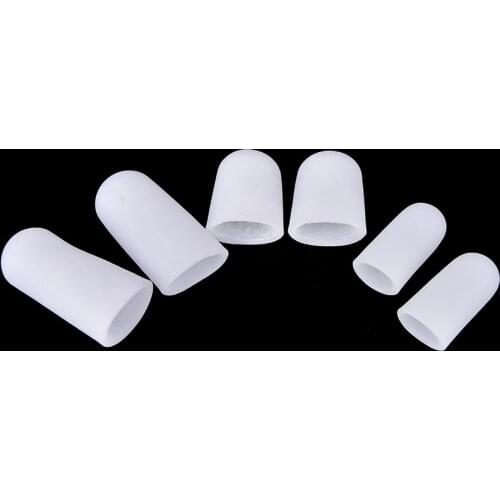 2Pcs Silicone Gel Tube Bandage Finger & Toe Protectors Foot Feet Pain Relief Guard for Feet Care insoles Feet Care Tool 3Sizes