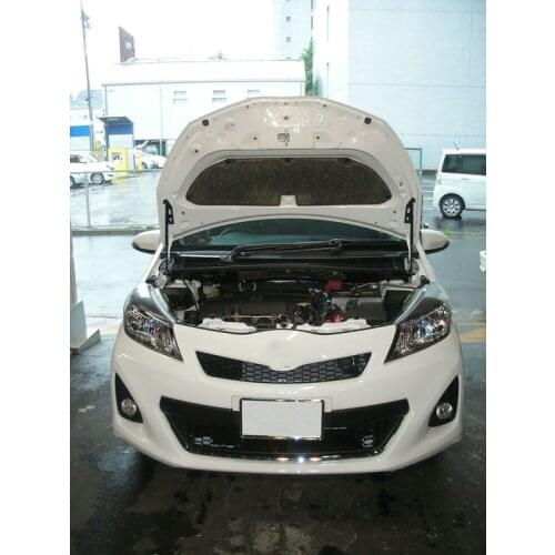 For 1999-2005 Toyota Vitz NCP131 hatchback Front Hood Bonnet Modify Gas Struts Carbon Fiber Spring Damper Lift Support Absorber