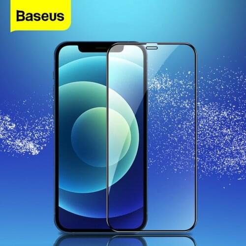 Baseus 2Pcs 0.23mm Screen Protector Tempered Glass For iPhone 13 Pro Max Full Cover Protective Film Glass For iPhone 13Pro 2021