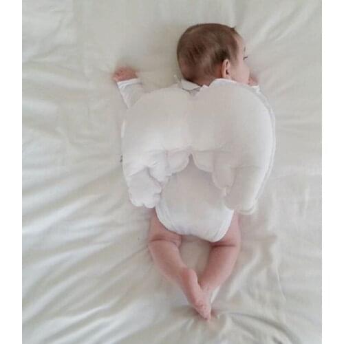 Baby Pillow Angel Wings Kids Boys Sleep Cushion Pillows Decoration Infant Roupa Bebe Toys Crib Back Pillow Girls Photoprops Gift