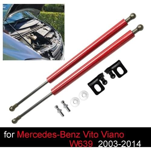 For Mercedes-Benz Vito Viano W639 2003-2014 for Benz V-Class Front Hood Modify Gas Spring Lift Supports Struts Shocks