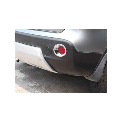 For QASHQAI Free Shipping High Quality ABS Chrome Rear Fog lamps cover Trim Fog lamp shade llk