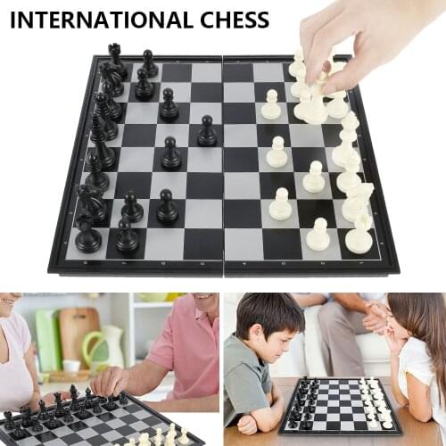 32 X 32cm Folding Chess Set Large Without Magnetic Wooden Board Game Board Interior Storage Adult Kids Gift Game Chess Board