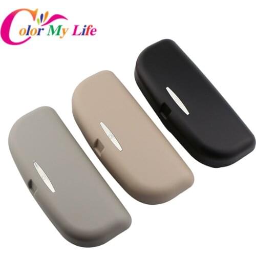 New Car Glasses Holder for Nissan Teana ALTIMA X-Trail Qashqai Livina Sylphy Tiida Sunny March Murano Auto Sunglasses Case