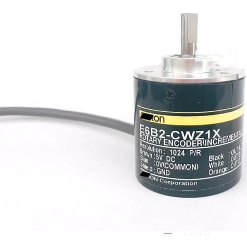 New Rotary Incremental Encoder E6B2-CWZ1X 1024P/R Line Drvr 5VDC ABZ PHS 1024PR E6B2CWZ1X