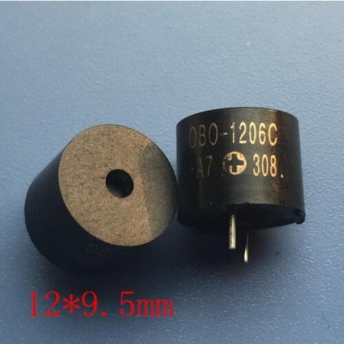 OBO-1206C-A2 DC6V one-piece waterproof active buzzer 12*9.5mm