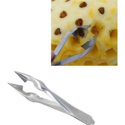 Stainless Steel Pineapple Peeler Corer Slicers Seed Clip Fruit Salad Kitchen Tools