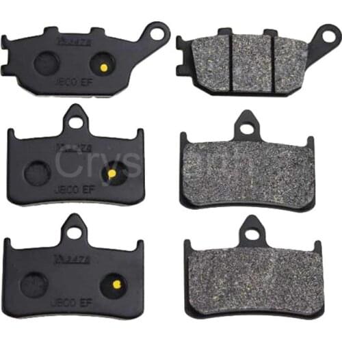 6pcs/set Motorcycle Semi-Metallic Front & Rear Brake Pads For Honda CB 1000 SF 1993 1994 1995 1996 1997 CB1000 SF 93 94 95 96 97