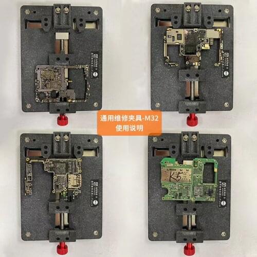 Amaoe Motherboard repair fixture M28 M32 M33 M34 for main board positioning repair ic chip glue remove