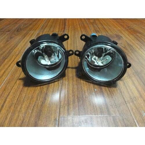 Auto Car Front Bumper Fog Light Clear With Bulbs Pair For TOYOTA YARIS 3DR 2006-2010