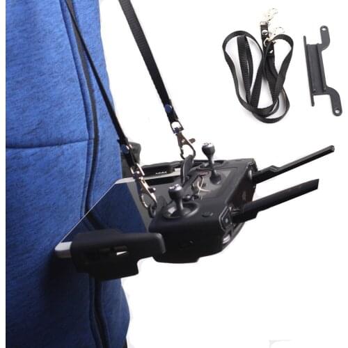 DJI Mavic Air Drone Remote Controller Dual-hook Buckle Bracket Mount + Neck Strap for DJI Spark /DJI Mavic 2 Pro /Platinum