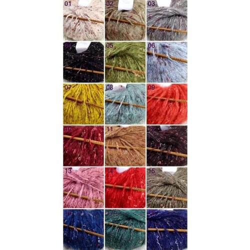 Sale 8ballsX50gr Luxury Fluffy Soft NEW MOHAIR Shawls Hand Knit Crochet Yarn 825-8