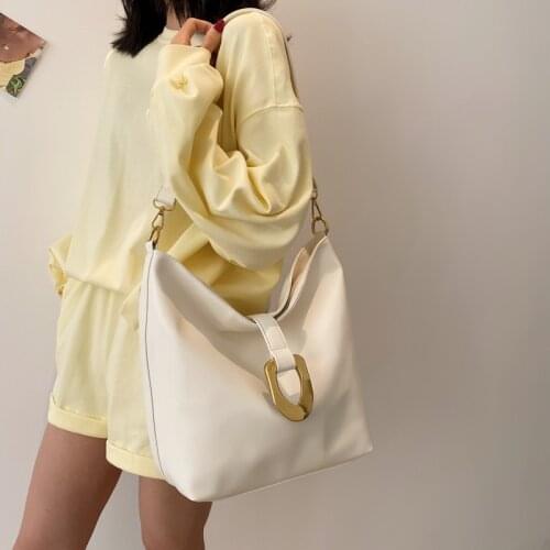 Luxury Literary Large-capacity Tote Bag Handbags2021summer New High-quality Simple and Casual Korean Fashion Ladies Shoulder Bag