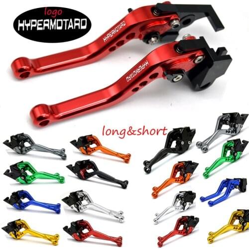 Short&Long For Ducati HYPERMOTARD 1100 / S / EVO SP 2007 2008 2009 2010 2011 2012 Motorcycle Accessories CNC Brake Clutch Levers