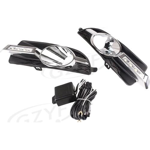 For Buick LaCrosse LED Daytime Running Lamp Fog Light Replacement Kit 2010 2011 2012 2013 Pair