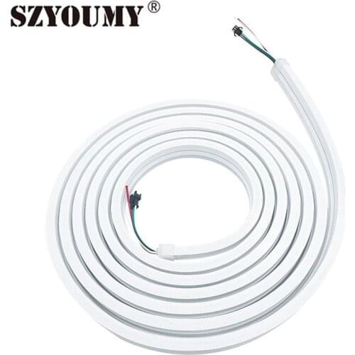 SZYOUMY DC12V 24V WS2811 Neon strip light Full Color Individually Addressable Waterproof IP67 Neon Led strip Lighting