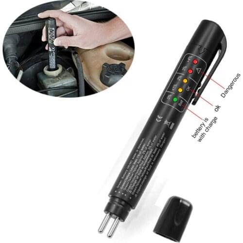 Accurate Oil Quality Check Pen Universal Brake Fluid Tester Car Brake Liquid Digital Tester Vehicle Auto Automotive Testing Tool