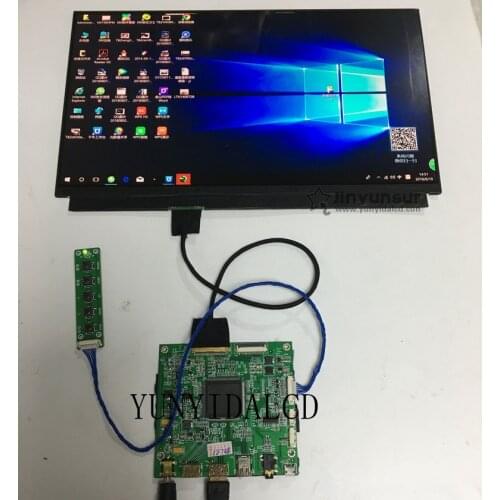 12.5 inch 3840*2160 4K IPS LCD slim LCM screen dispaly with HDMI eDP controller board driver board cable for 3D printer