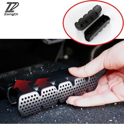 ZD 2pcs For 2013 2014 2015 2016 2017 Ford Kuga Escape Accessories car seat air conditioner air outlet protective cover sticker