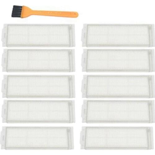 10PCS Filter Kit for Cecotec Conga 3290 3490 3690 Vacuum Cleaner Spare Parts Filter with Brush