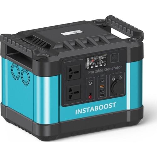 Fast Chargeable 1000W AC Portable Power Station Solar Generator 1110Wh Lithium Battery Pack For Camping