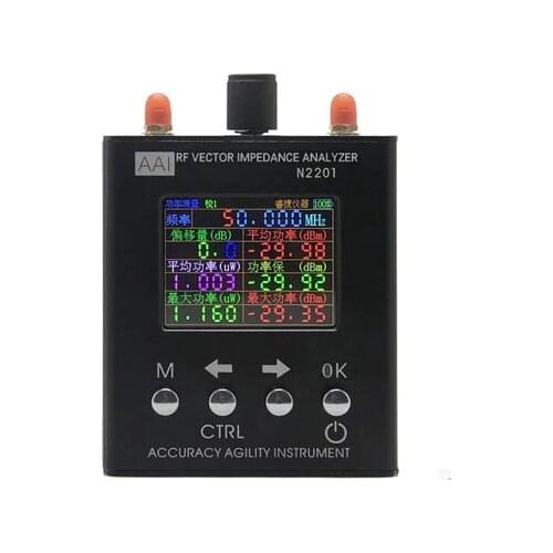 English verison N2201SA n2201 137.5MHz-2800MHz 137.5MHZ to 2.8GHZ V RF dynamometer Antenna Analyzer Meter Tester