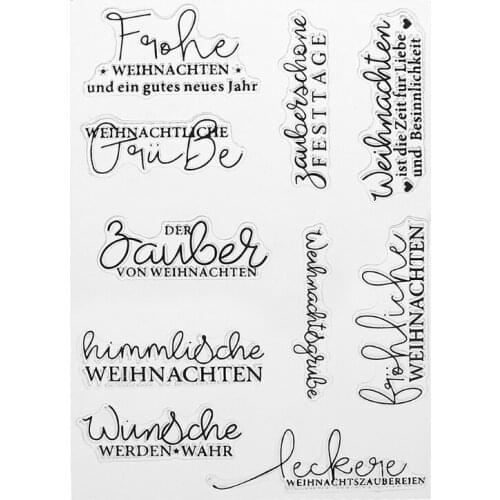 Nice DIY Silicone Clear Stamp Cling Seal Scrapbook Embossing Album Decor Craft