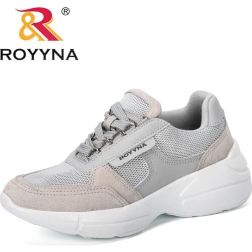 ROYYNA 2020 New Style Popular Women Vulcanize Shoes Sport Basket Walking Shoes Ladies Trendy Sneaker Woman Casual Tenis Feminino