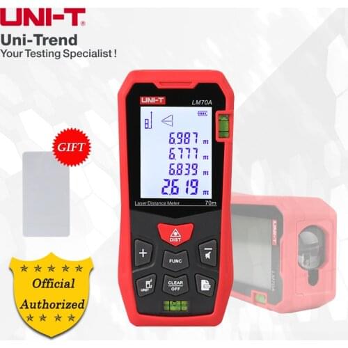 UNI-T LM40/LM50/LM60/LM80/LM100/LM120/LM150 Laser Distance Meters; 40/50/60/80/100/120/150m Electronic distance measuring ruler
