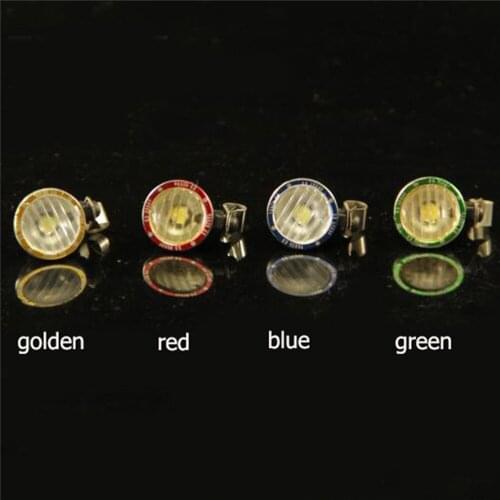 Metal Round Light With Border Water Sticker for 1/14 Tamiya RC Tractor Truck Upgrade Parts Accessories