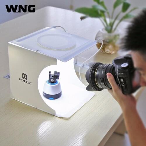 Mini Portable Camera Photo Studio Accessories Soft Box LED Photography Light Box Tent for DSL