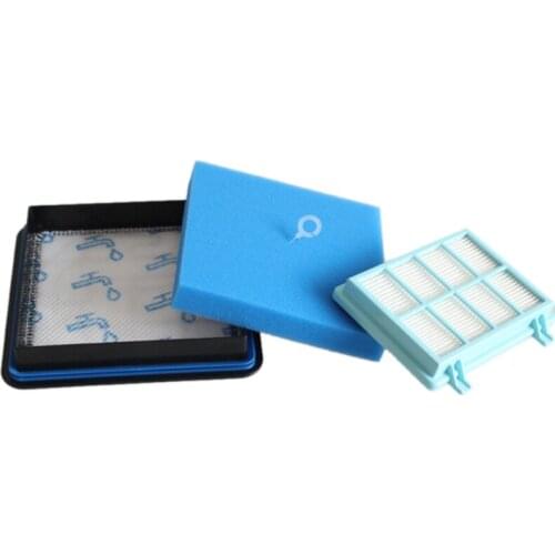 Washable Motor Foam Filter Kit for Power Pro Compact FC9331/09 FC9332/09 FC8010/01 Vacuum Cleaner Parts FC8010