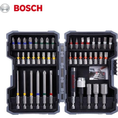 BOSCH 43 Piece Screwdriver Head Set Rainbow Magic Box) Electric Screwdriver Head screwdriver Screwdriver set