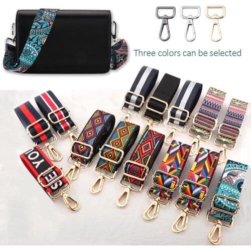Nylon Shoulder Bag Straps Handbag Straps for Crossbody Adjustable Bag Accessories Belt for Bag Accessories Handbag Belt Wide