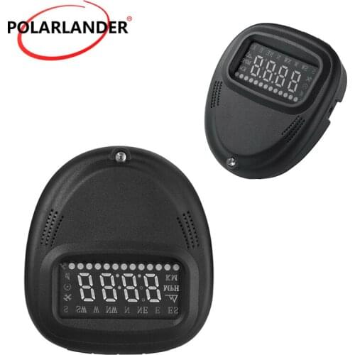 2018 new hot sale HUD Digital GPS Digital Speedomete Electronic Windshield Projectorr A1 Head Up Display 2.0 inch