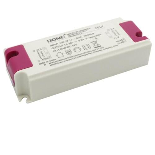 DONE LED Driver Power Supply 7W 12W 20W 30W 40W 50W AC100-277V High Efficiency Transformer For Led Down,Channel,Spot Lighting