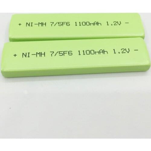 Soravess 1-10PCS 1.2V 7/5F6 67F6 1100mAh Ni-Mh Chewing Gum Battery 7/5 F6 Cell For Panasonic Sony MD CD Cassette Player