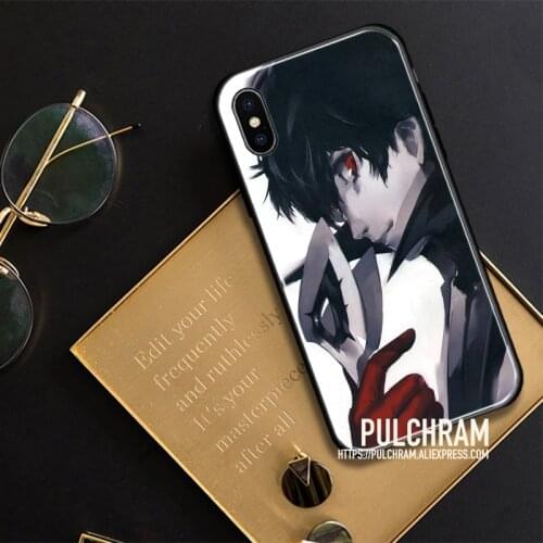 Persona 5 Joker Glass Soft Silicone Phone Case Cover Shell For IPhone SE 6s 7 8 Plus X XR XS 11 12 Mini Pro Max Sumsung