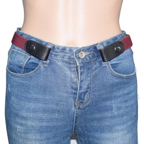 Women Waist Belt Faux Leather Canvas All-match Adjustable Faux Feather Strong Construction Women Waist Belt Strap for Jeans