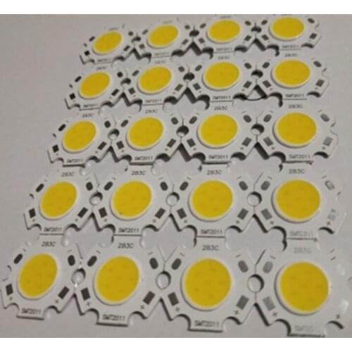 10pcs a lot 3W 5W 7W 10W LED Source lamp Bead High Power LED COB LED Flashlight Light Bulb Light Lamp Spotlight Down light Lamps