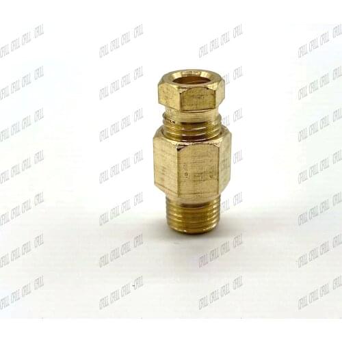 100pcs 4mm tube fitting M8/M10 male thread Straight adapter/adaptor PD-408/PD410 for lubrication system/CNC machine centre