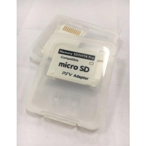 100PCS/Lot Version 5.0 SD2Vita Adapter for PS Vita 1000 2000 Memory Card Slot for PSVita Micro SD card Reader Adapter