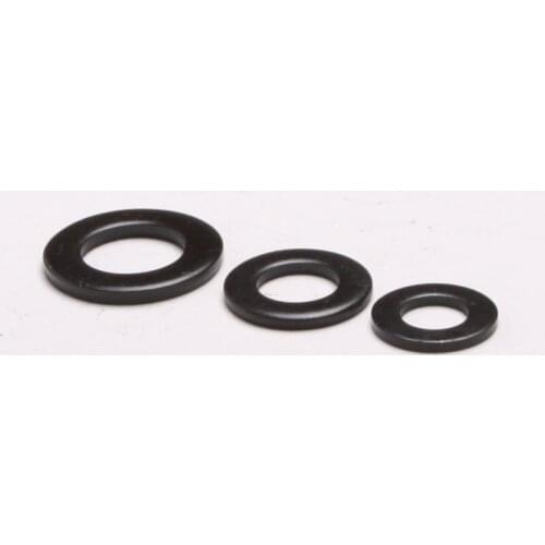 20PCS Cheap 8.8 Flat Washer Flat Washer (Surface: Black) M3