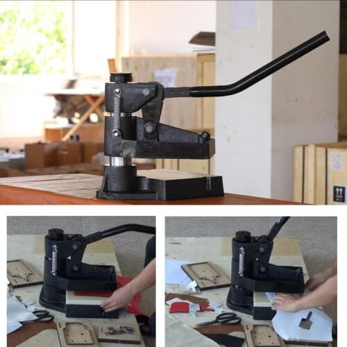 8360 Laser knife mold leather stamping machine hand pressure sampling machine manual leather mold die cutting machine