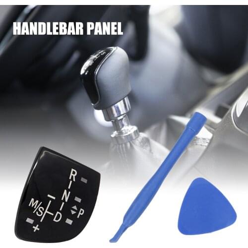 Car Shift Knob Panel Gear Button Cover Emblem M Performance Sticker For BMW Series X1 X3 X5 1 Series 3 Series 5 Series 7 Series