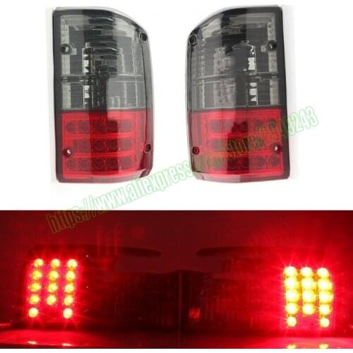 Car accessories 2pcs Rear Tail Light Brake Lamp For Nissan Patrol GQ 1/2 Series 1988 89-1997 Stop Taillight assembly