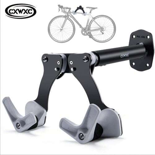 CXWXC Bicycle Wall Hangers Road Mountain Bike Wall Hook Trailer For Bikes Stand Holder Aluminum Alloy+Iron Storage Cliff Mounted