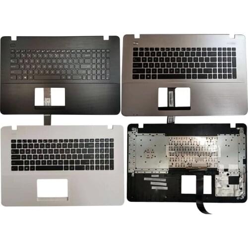 For ASUS A751 X751LD k751j K751L X751 R752 R752L Laptop Palmrest Upper Case US Keyboard