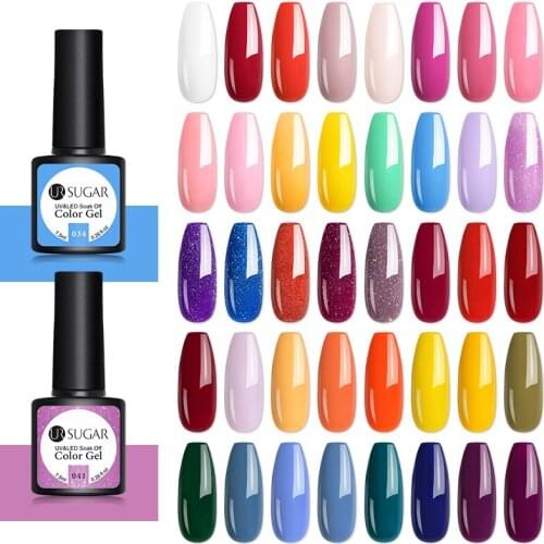 UR SUGAR Gel Nail Polish Summer Color Series Polish Nail Art Semi Permanent Base Top Coat UV LED Soff Off Hybrid Varnishes